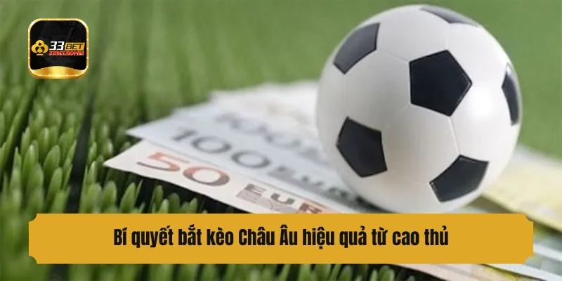 Bí quyết bắt kèo cược Châu Âu hiệu quả từ cao thủ